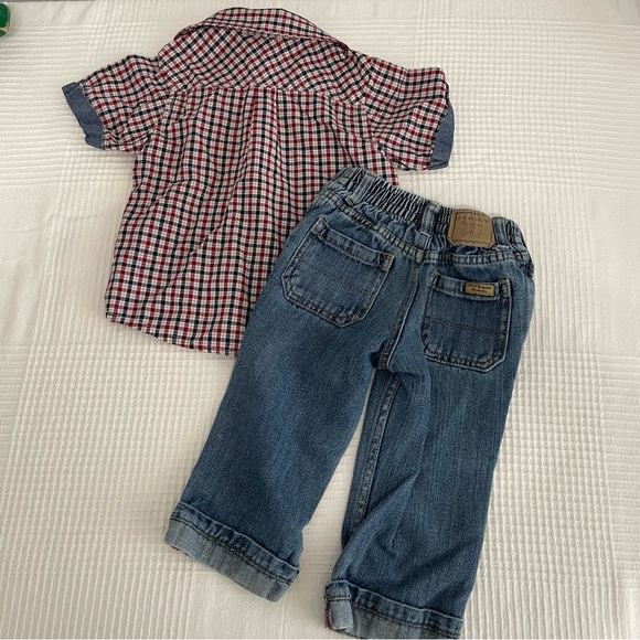 Levi’s signature jeans and Ben Sherman short sleeve top 18mos - Picture 3 of 11